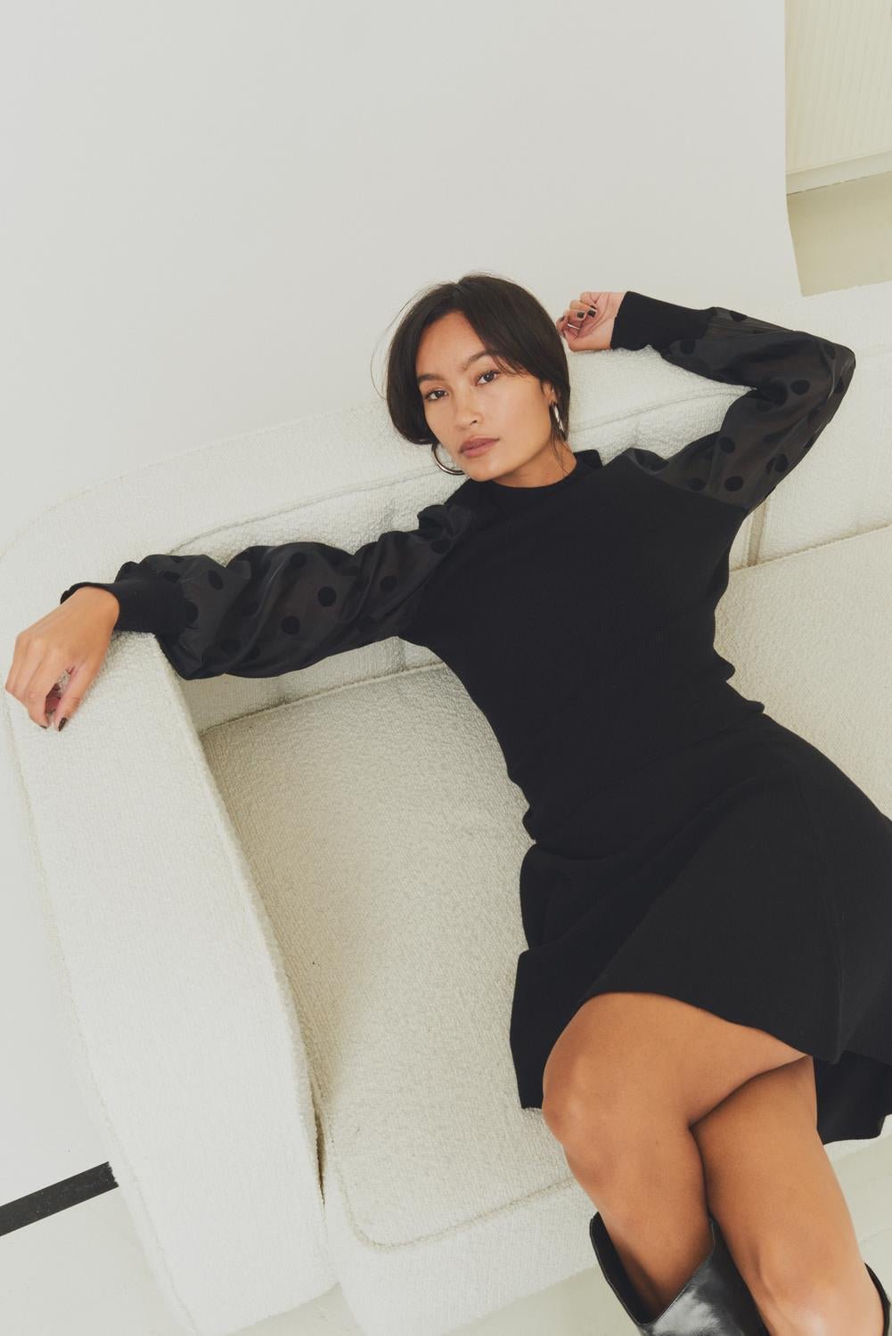 YASDOTME Pullover - Black - VERO MODA & VILA Bergvik